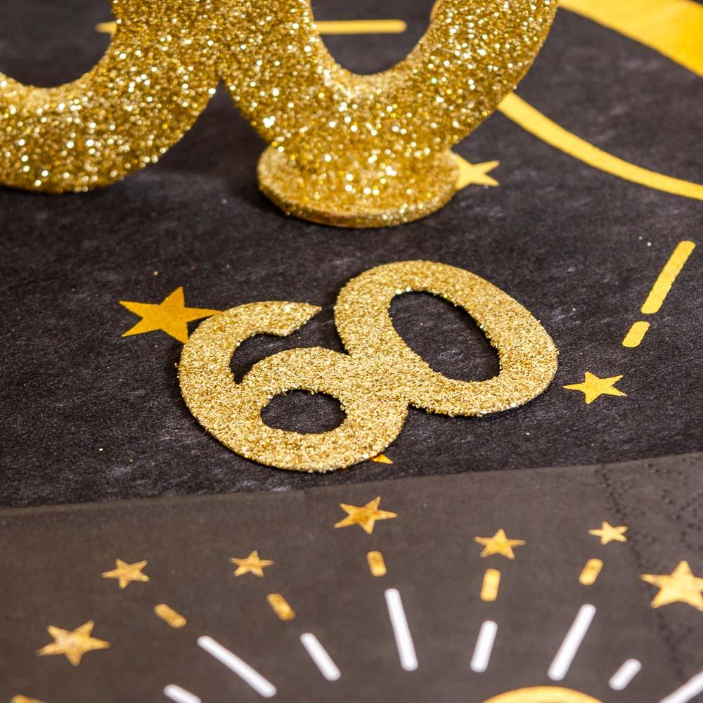 Click to view product details and reviews for 60th Birthday Oversized Glitter Confetti X6.