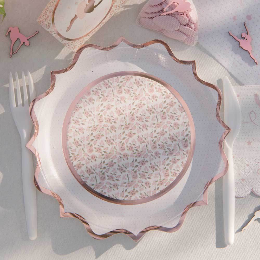 Click to view product details and reviews for Ballerina Paper Party Plate X10.