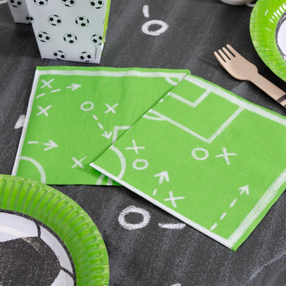 Click to view product details and reviews for Kicker Party Napkins X20.