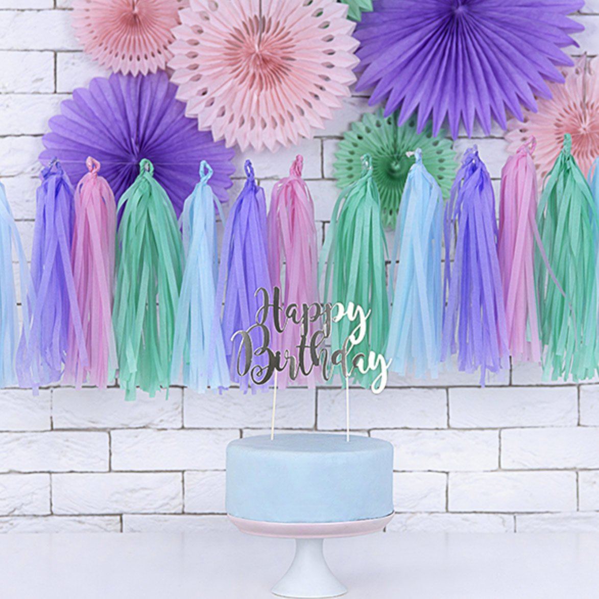 Click to view product details and reviews for Pastel Tassel Garland.