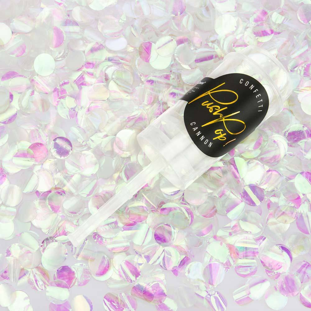 Click to view product details and reviews for Confetti Push Pop Iridescent.