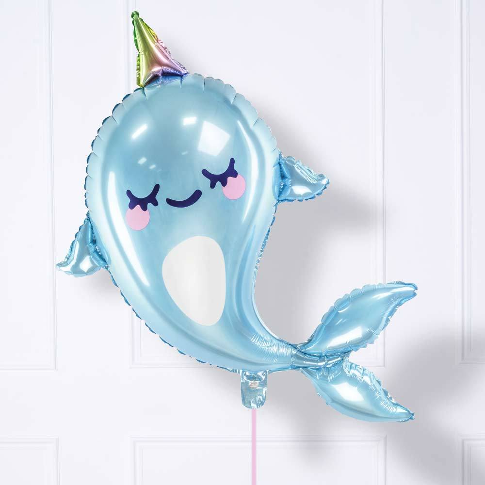 Click to view product details and reviews for Narwhal Party Foil Balloon.