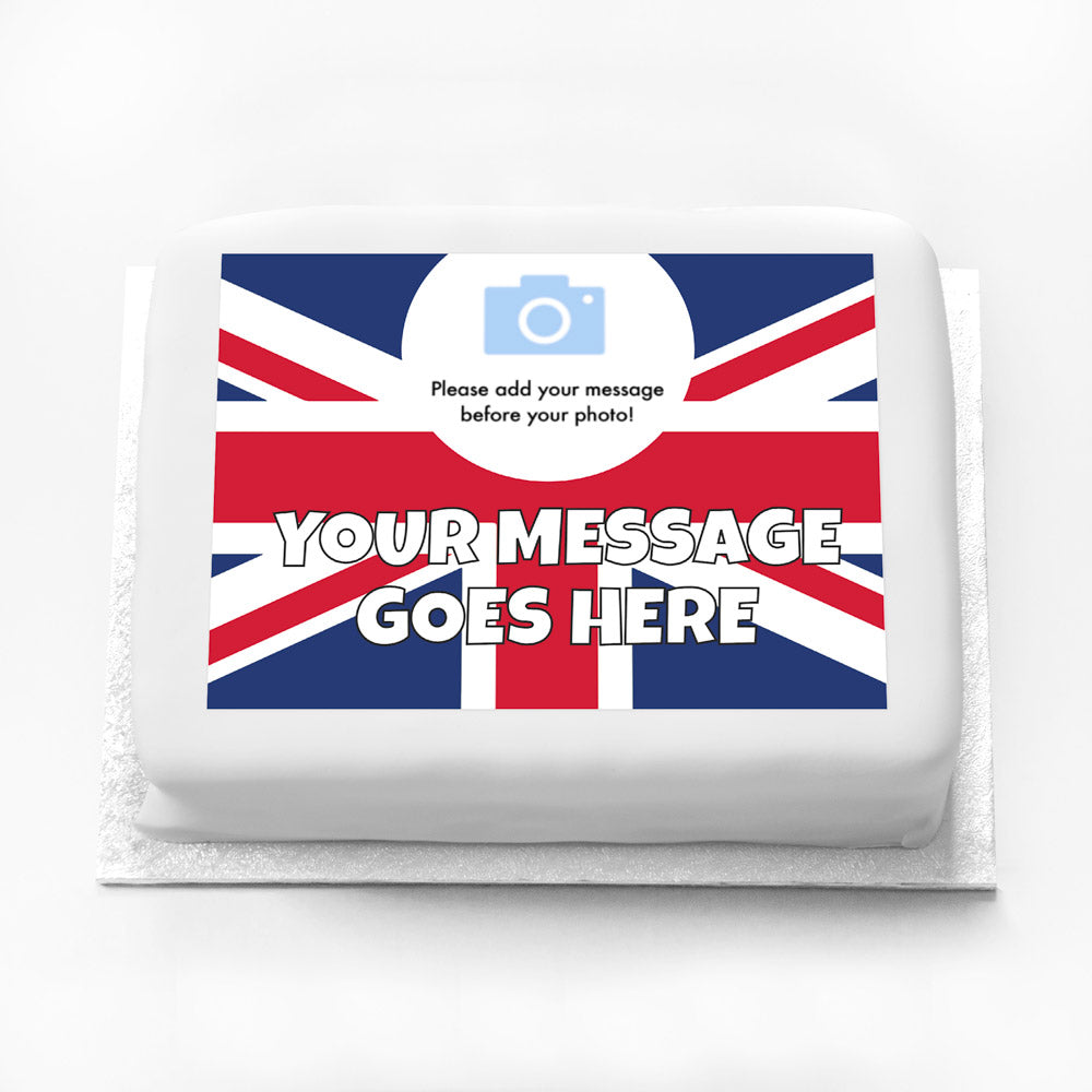 Click to view product details and reviews for Personalised Photo Cake Great Britain.