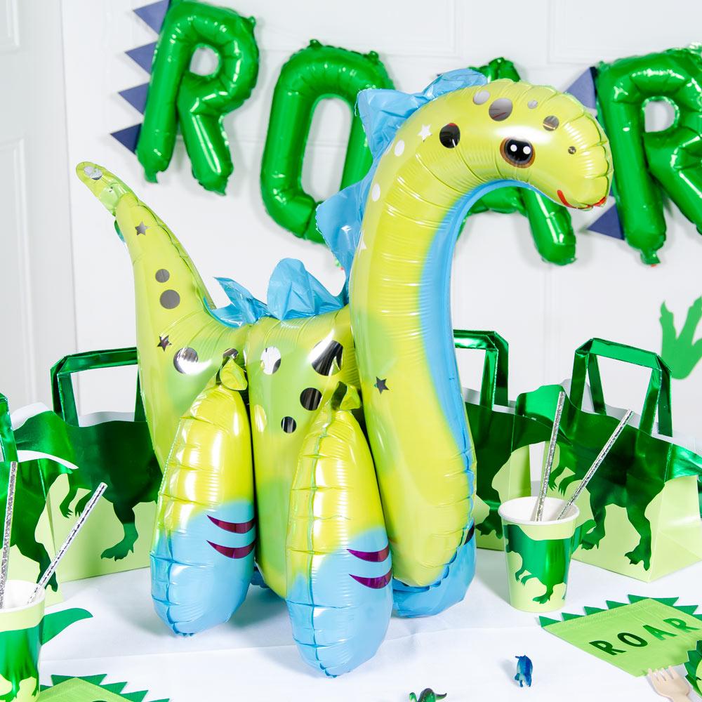 Click to view product details and reviews for Brontosaurus Foil Balloon.
