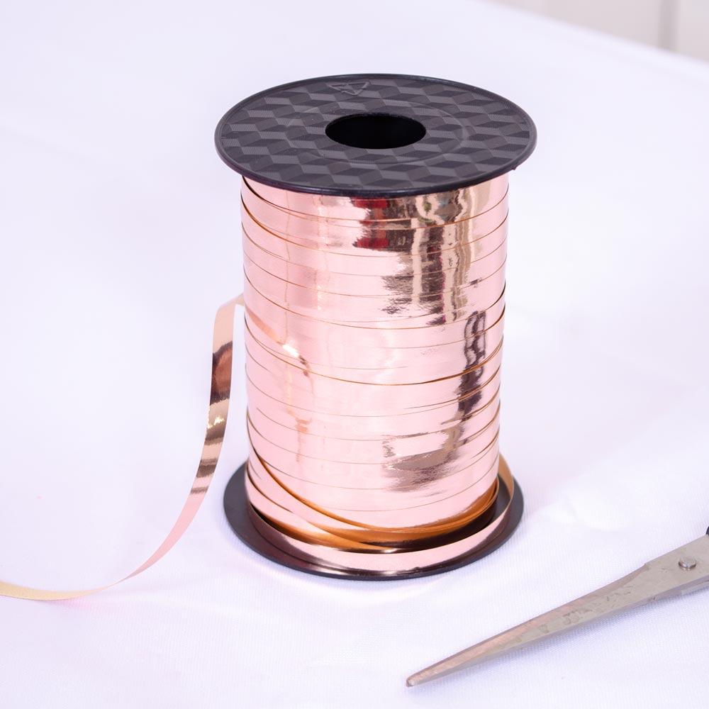 Click to view product details and reviews for 45m Curling Ribbon Rose Gold.