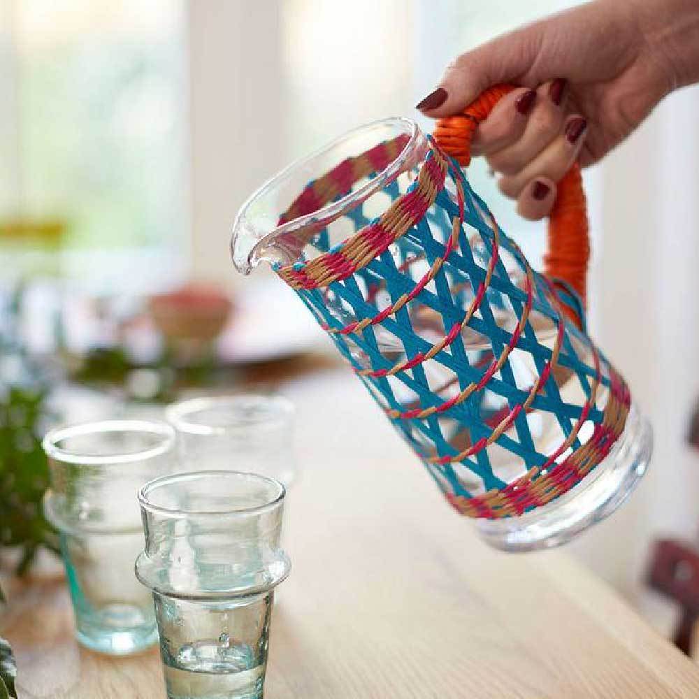 Click to view product details and reviews for Boho Spice Glass Pitcher.