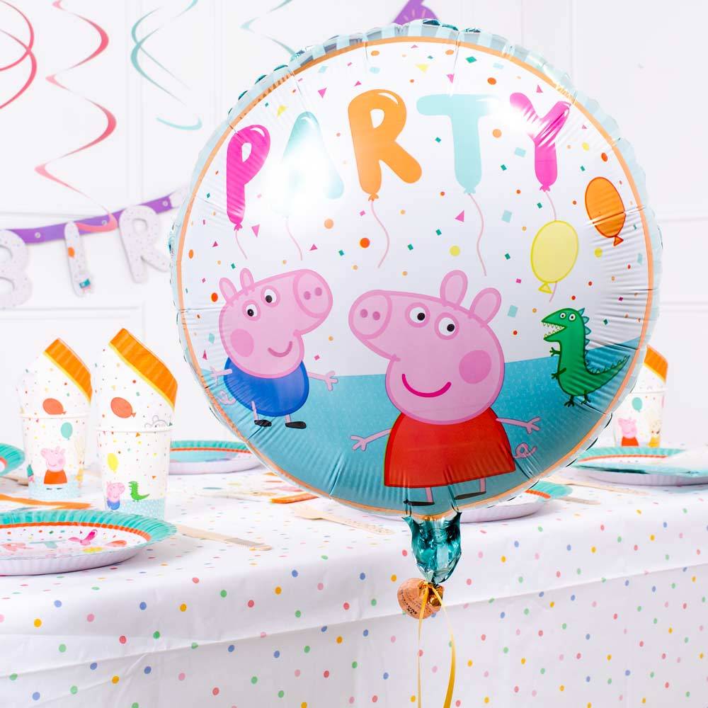 Click to view product details and reviews for Peppa Pig Rainbow Foil Balloon.