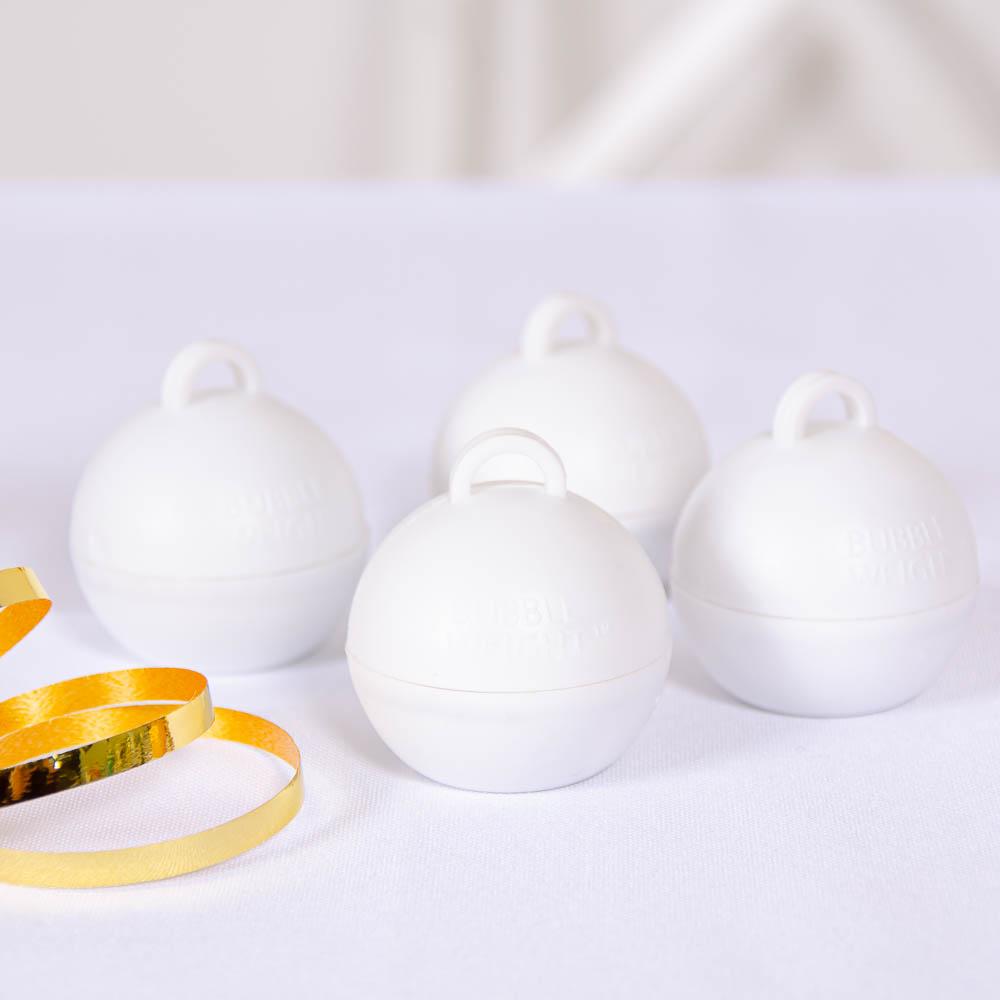 Click to view product details and reviews for Bubble Balloon Weight White X4.