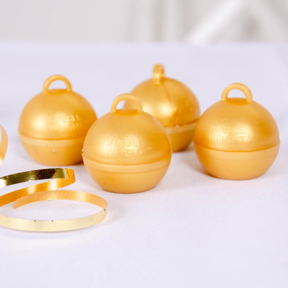 Click to view product details and reviews for Bubble Balloon Weight Gold X4.