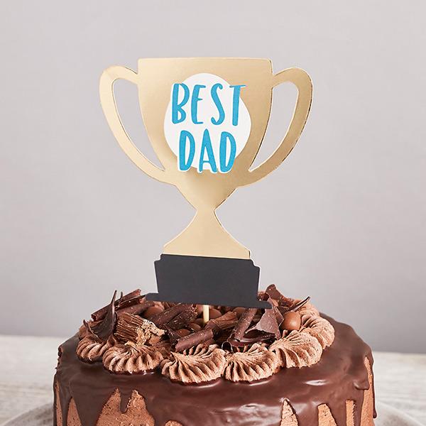 Click to view product details and reviews for Best Dad Cake Topper.
