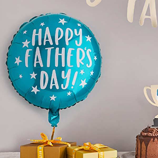 Happy Fathers Day Foil Balloon