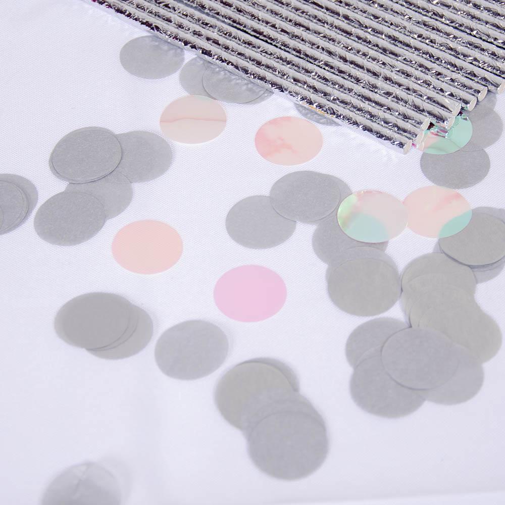 Click to view product details and reviews for Silver Disc Confetti 15g.