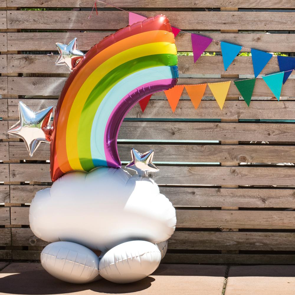 Click to view product details and reviews for Airloonz Standing Rainbow Balloon.