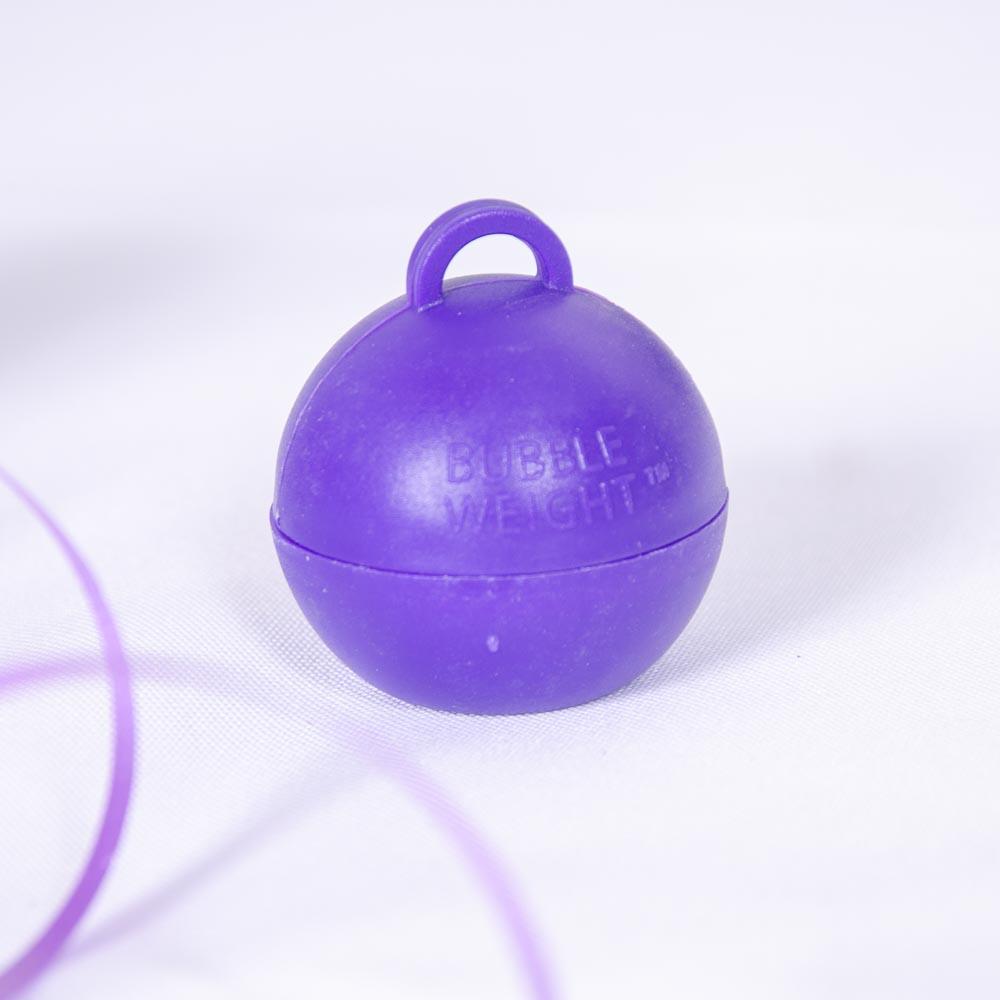 Click to view product details and reviews for Bubble Balloon Weight Purple.