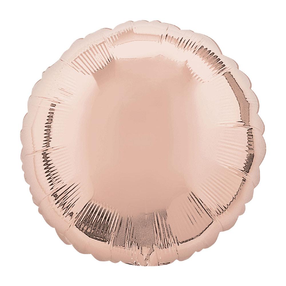 Click to view product details and reviews for Circle Foil Balloon Rose Gold.