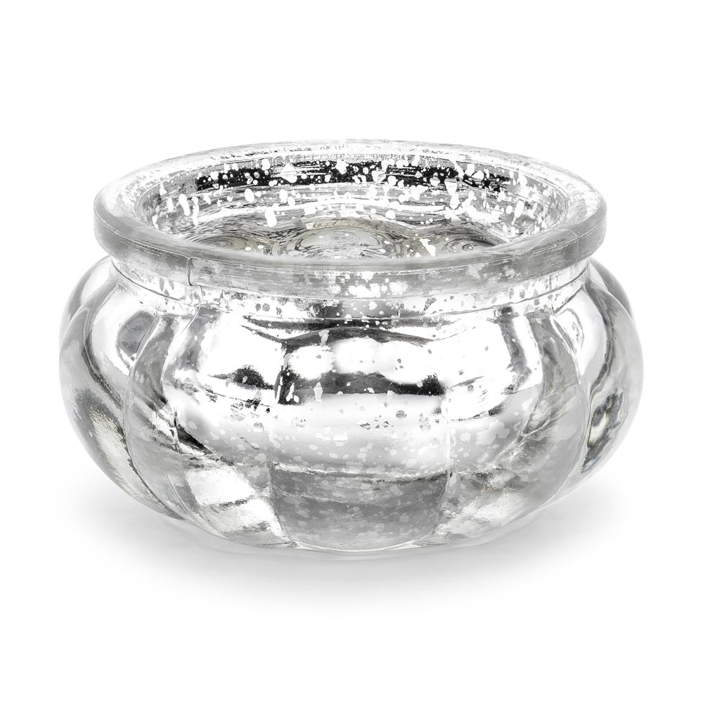 Click to view product details and reviews for 3cm Silver Tealight Holders X4.