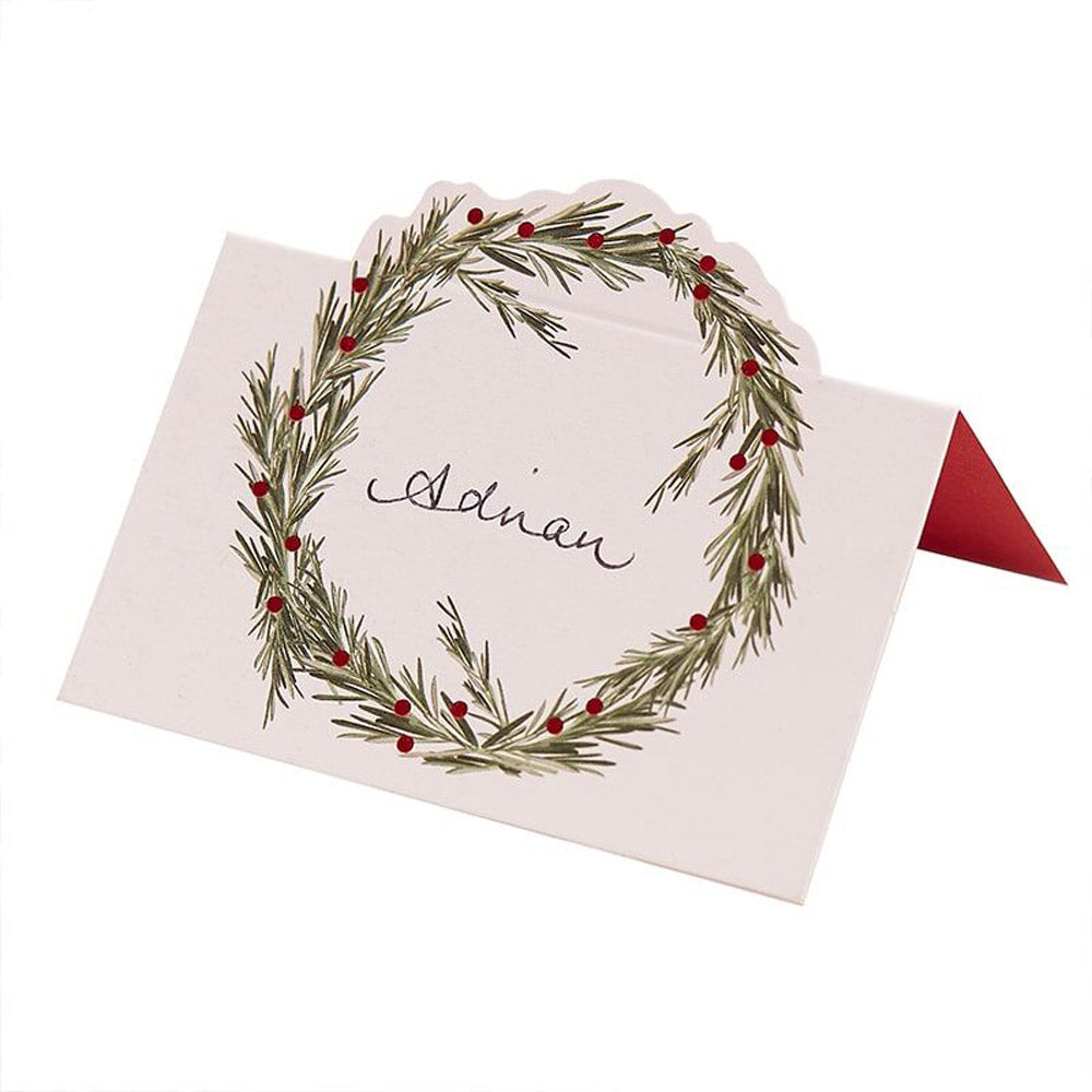Click to view product details and reviews for Wreath Place Cards X10.