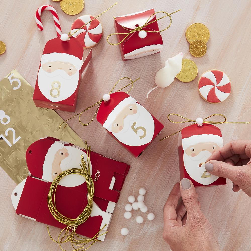 Click to view product details and reviews for Silly Santa Christmas Advent Calendar Boxes.