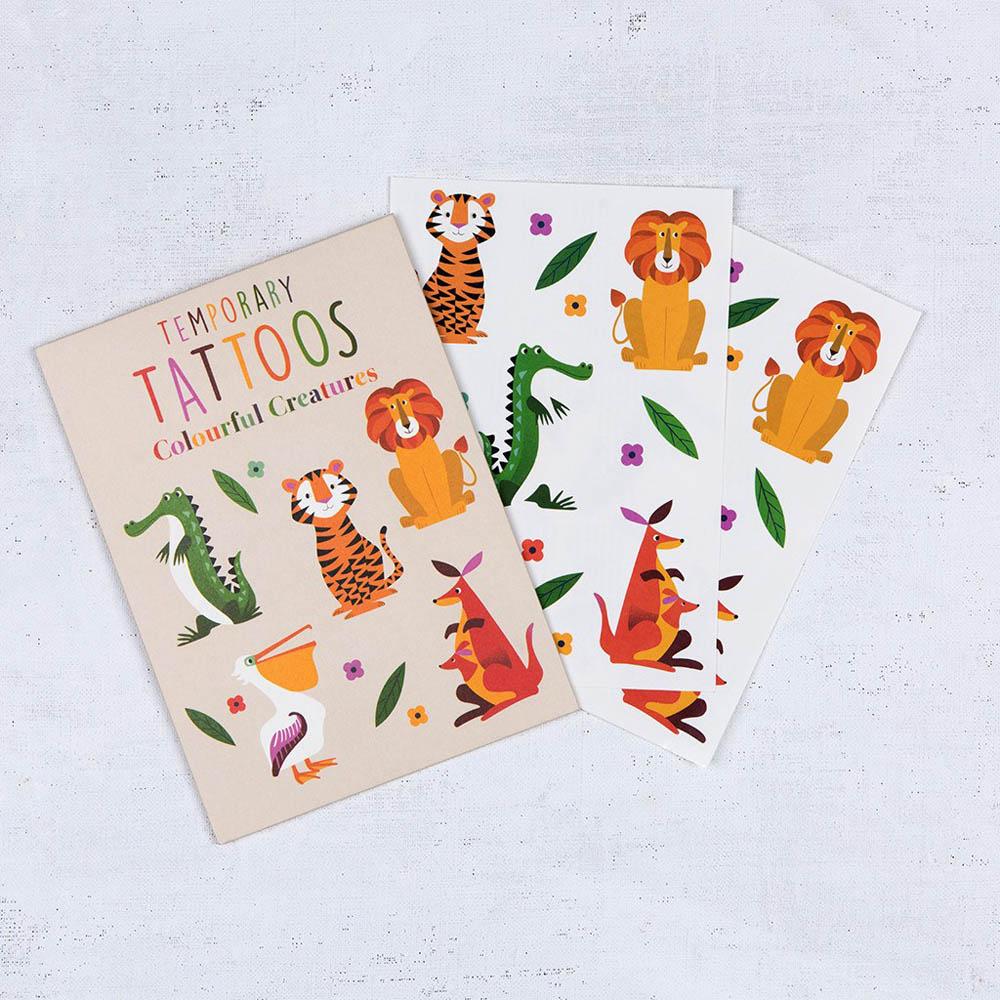 Click to view product details and reviews for Colourful Creatures Temporary Tattoos.