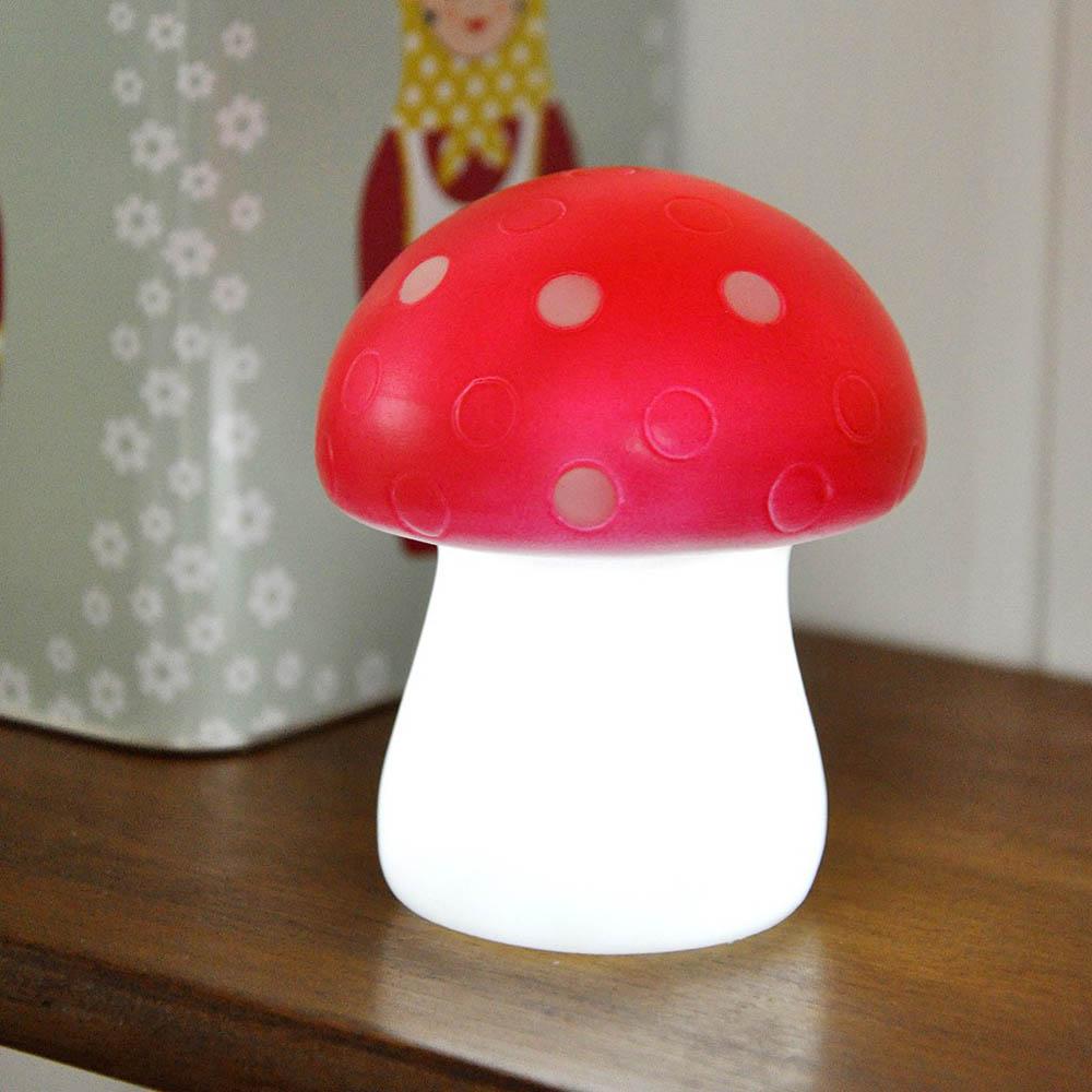 Click to view product details and reviews for Red Toadstool Led Nightlight.