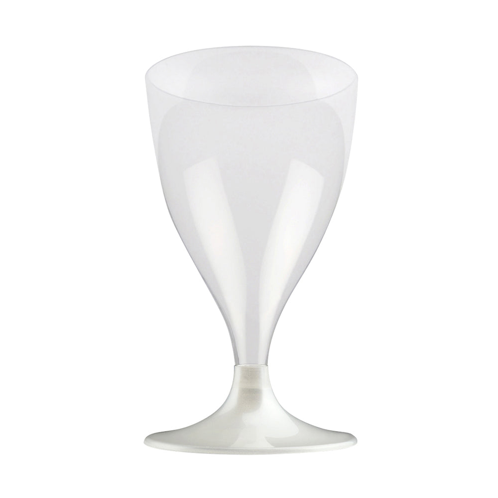 Click to view product details and reviews for Reusable Plastic Wine Glass Pearl X10.