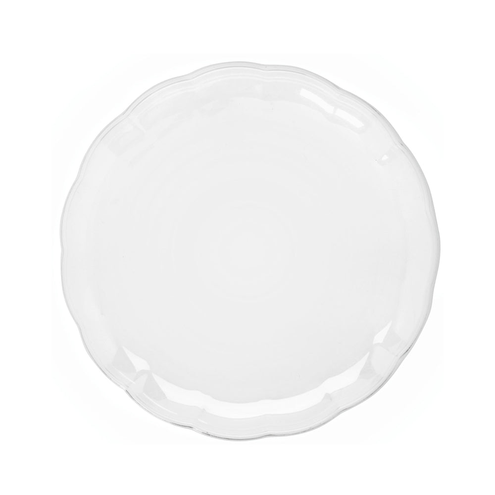 Click to view product details and reviews for Scalloped Edge Clear Serving Tray.