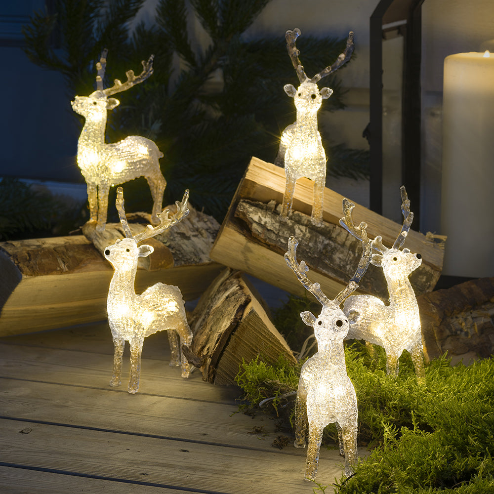 Click to view product details and reviews for Reindeer Set 40 Led X5.