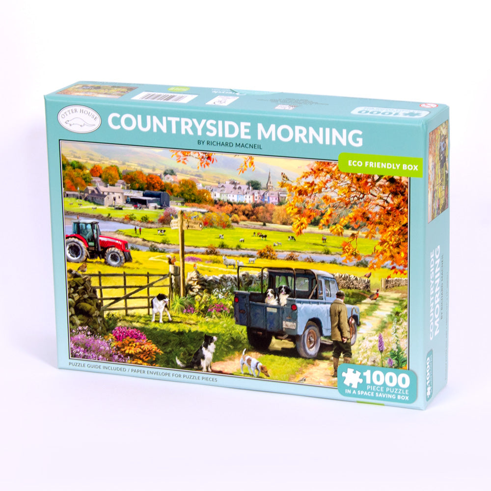 Countryside Morning Jigsaw Puzzle