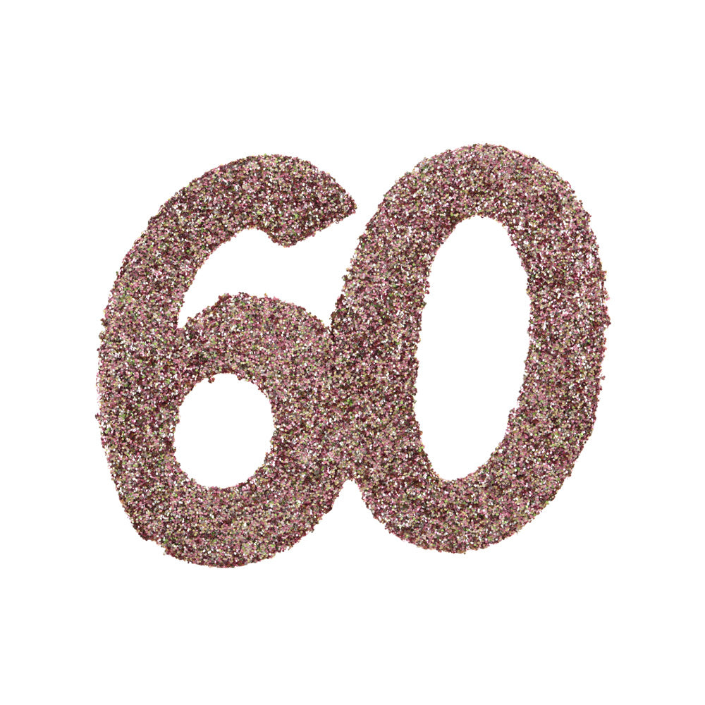 Click to view product details and reviews for 60th Birthday Rose Gold Table Confetti.