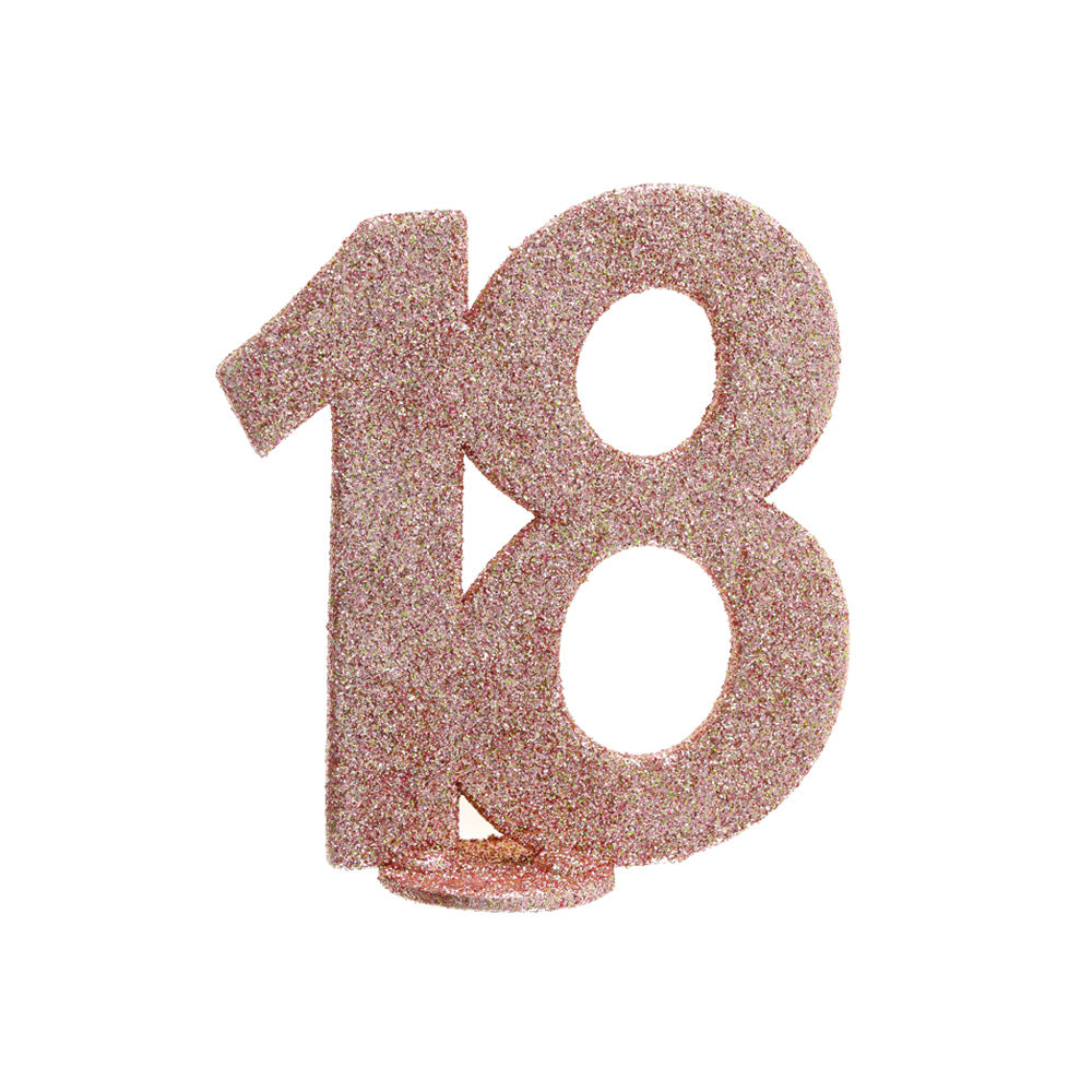 Click to view product details and reviews for 18th Birthday Rose Gold Table Decoration.