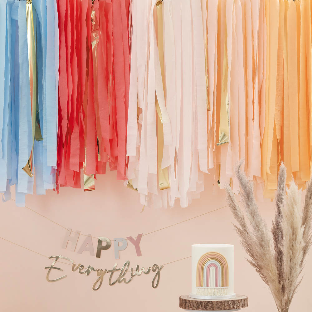 Click to view product details and reviews for Rainbow Backdrop Streamers Muted Pastels.