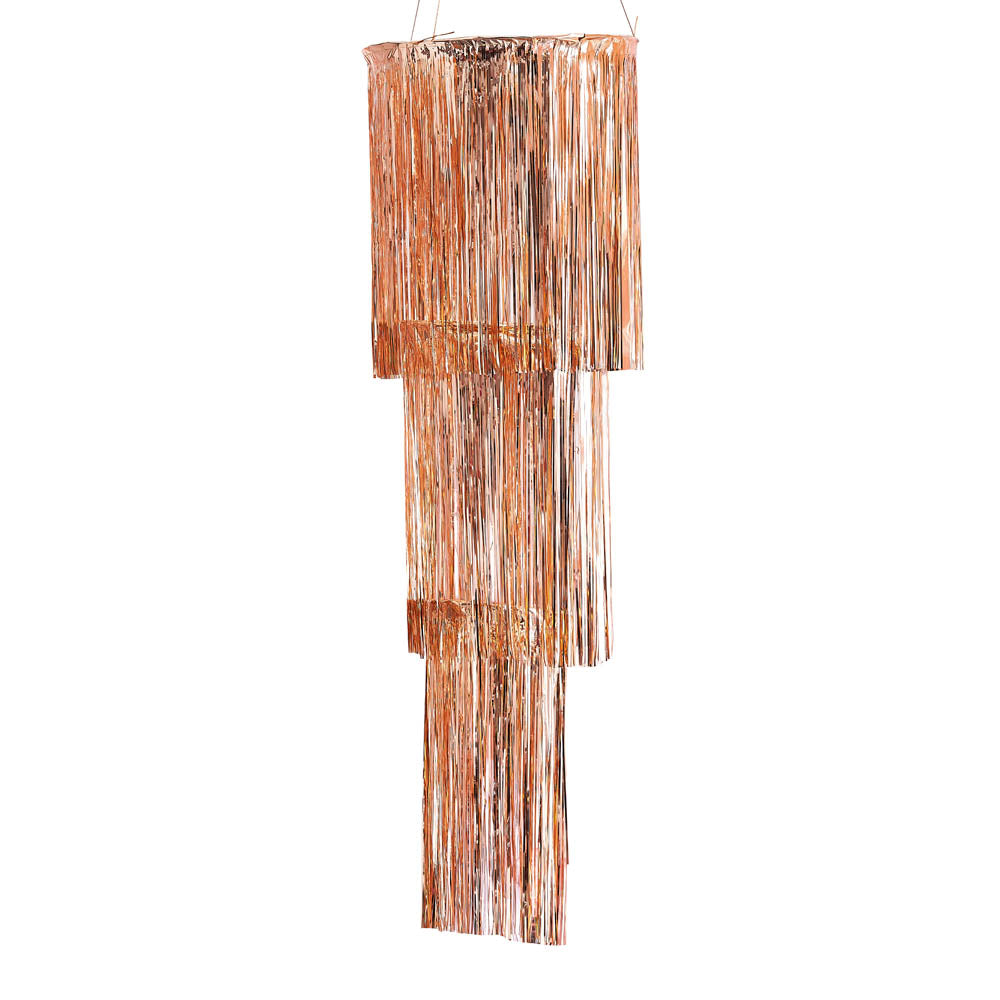 Click to view product details and reviews for Streamer Hanging Chandelier Rose Gold.