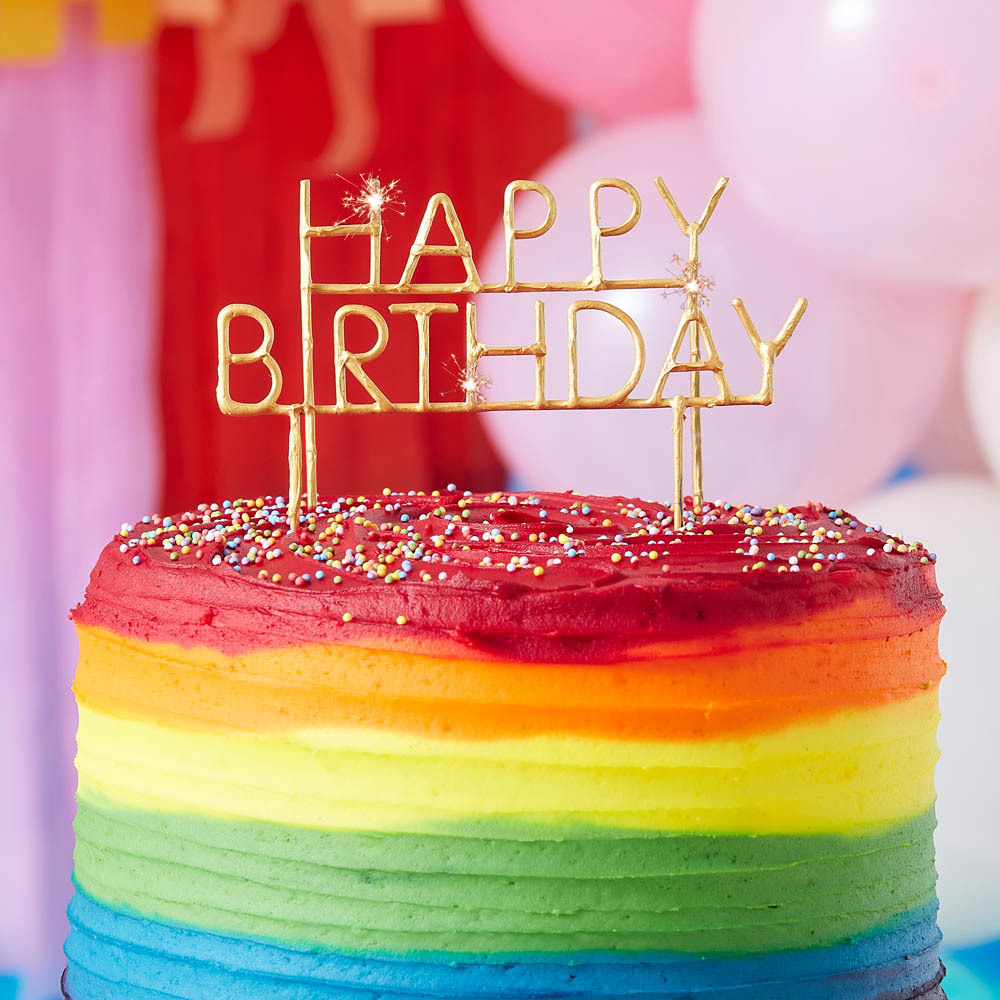 Click to view product details and reviews for Happy Birthday Cake Sparklers.