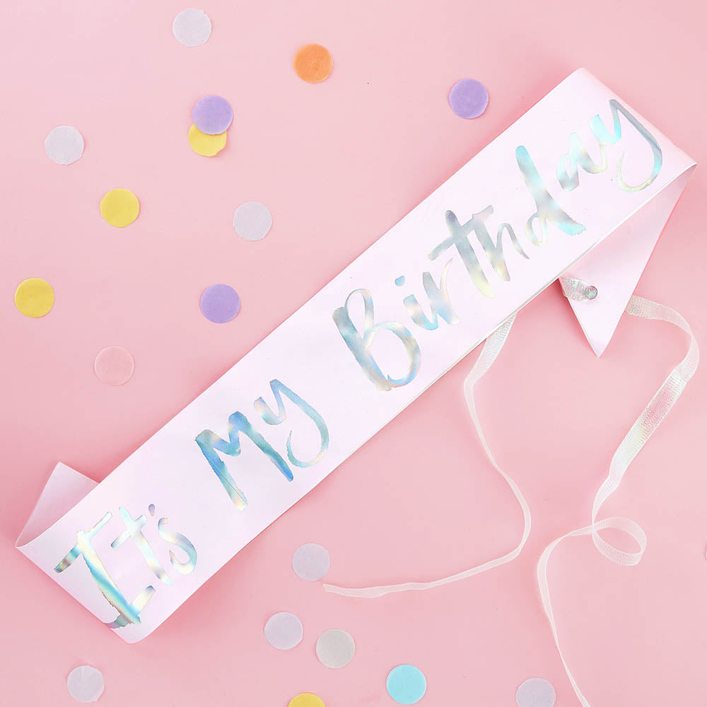 Click to view product details and reviews for Its My Birthday Sash.