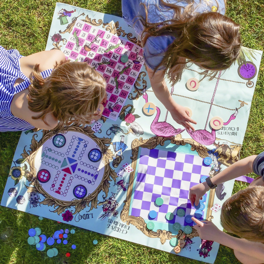 Click to view product details and reviews for Truly Alice Party Games Mat.