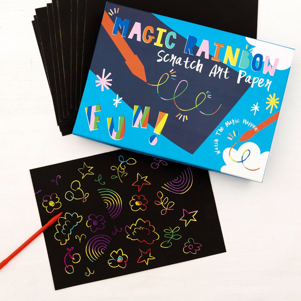 Rainbow Scratch Art Kit