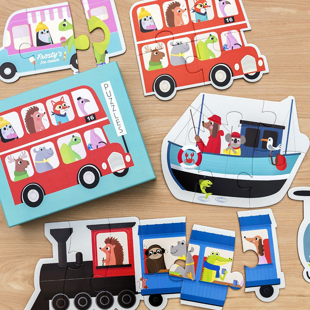 Click to view product details and reviews for Set Of 6 Transport Puzzles.