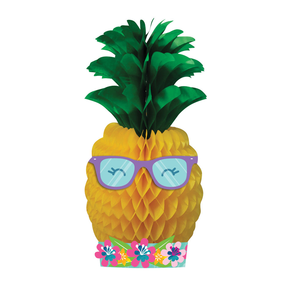 Click to view product details and reviews for Pineapple Friends Honeycomb Centrepiece.