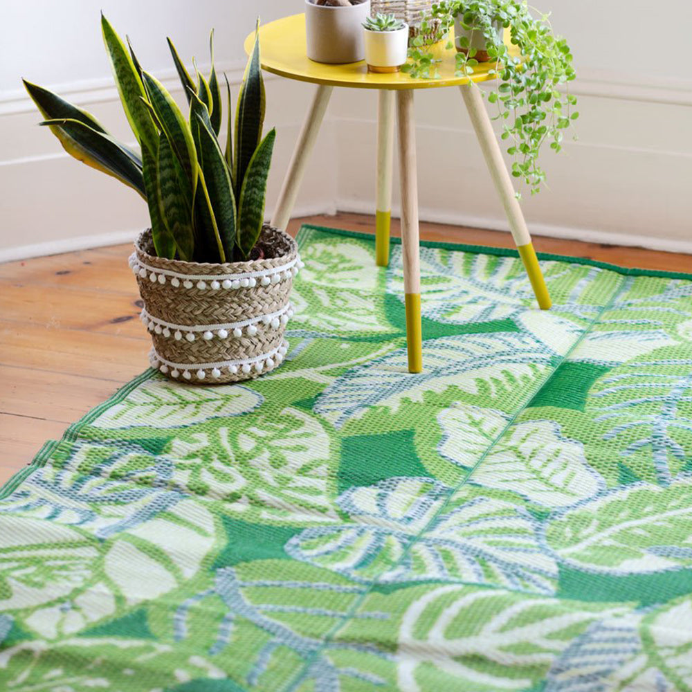 Tropical Palm Outdoor Rug 18m