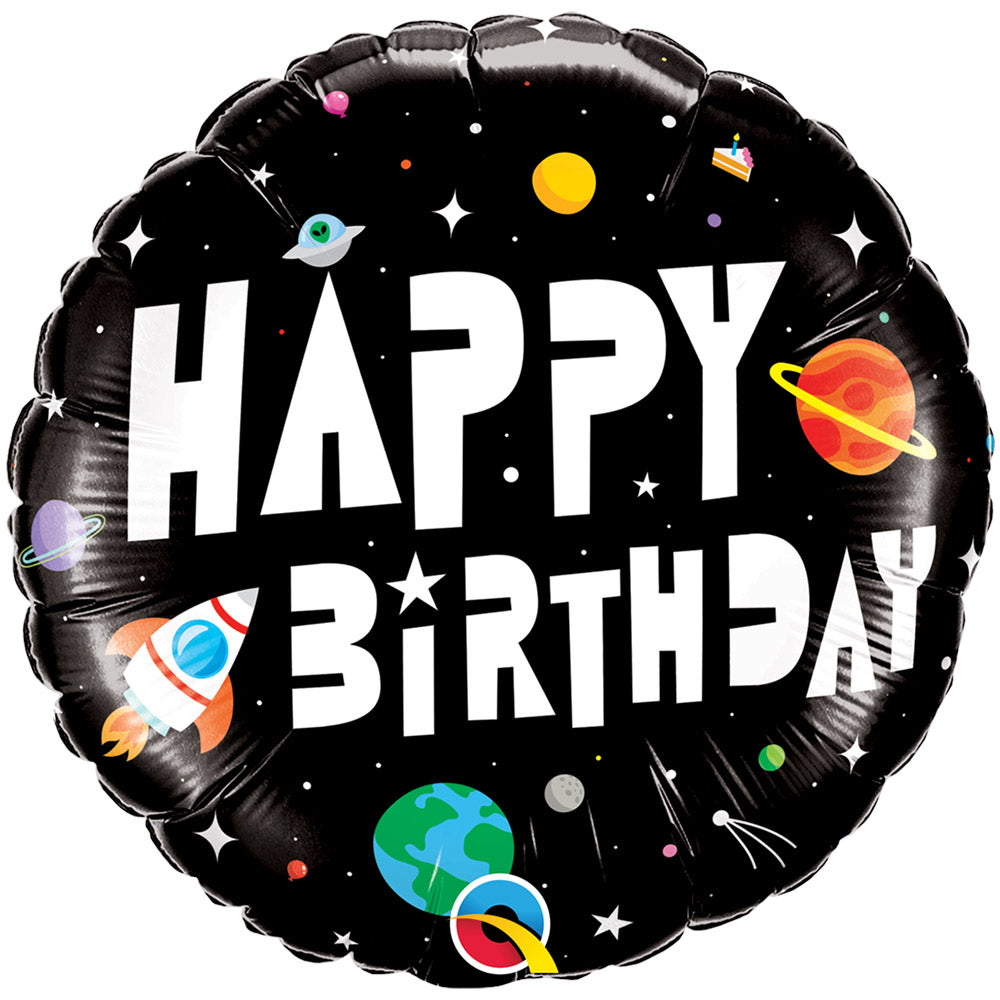 Click to view product details and reviews for Happy Birthday Astronaut Balloon.