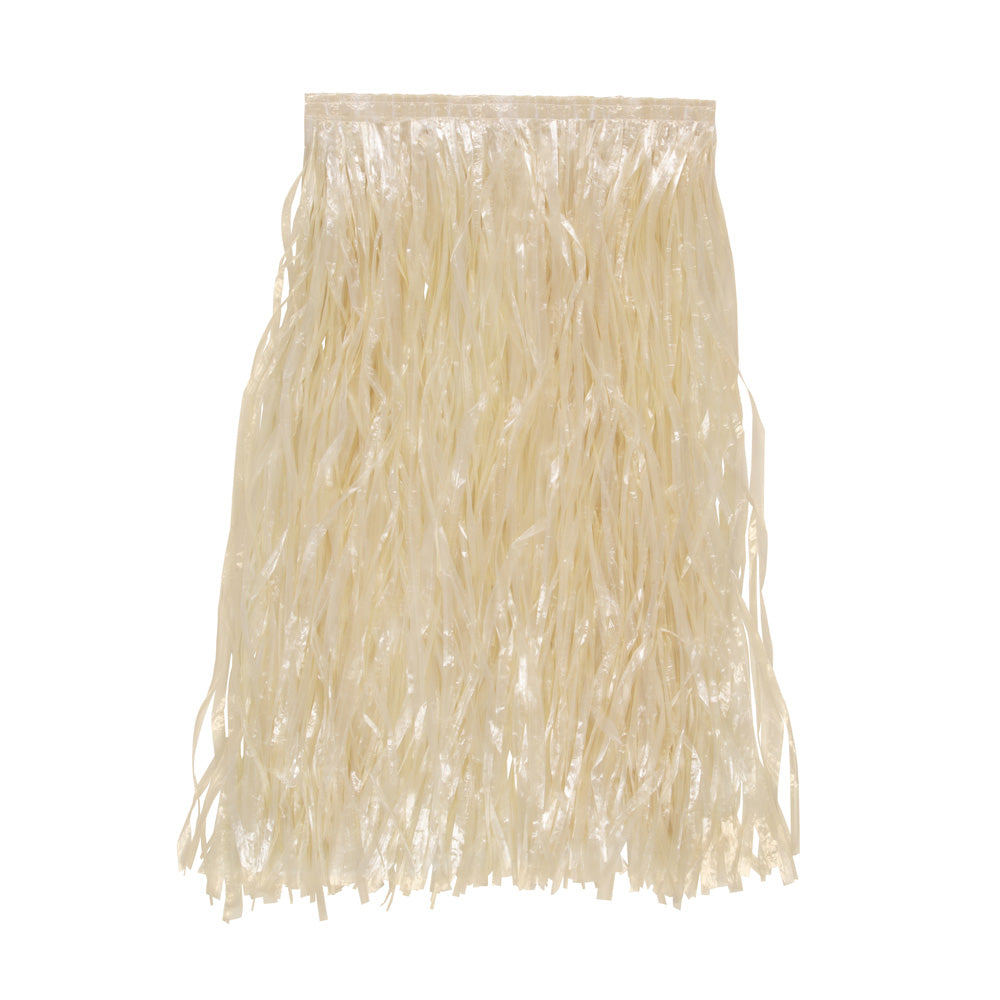 Click to view product details and reviews for Ivory Nylon Hula Skirt.