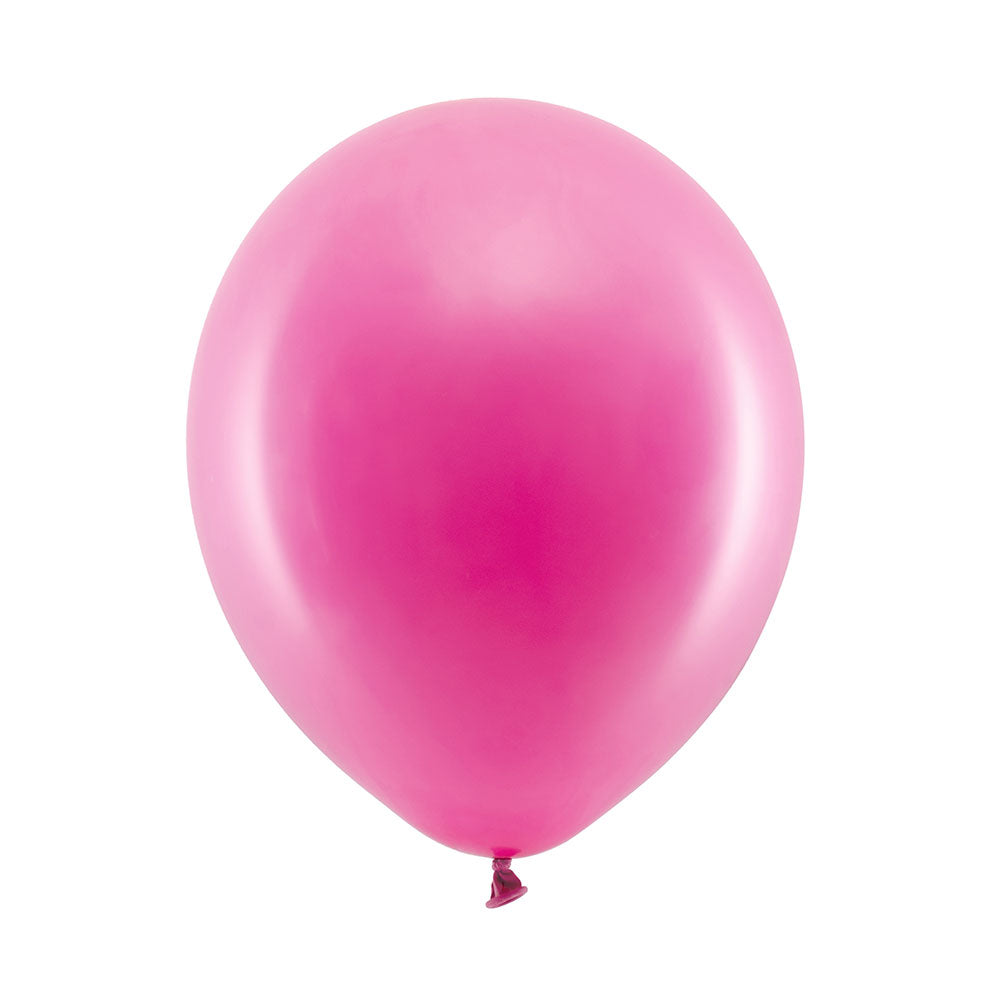 Click to view product details and reviews for Pastel Latex Balloons Fuchsia X10.