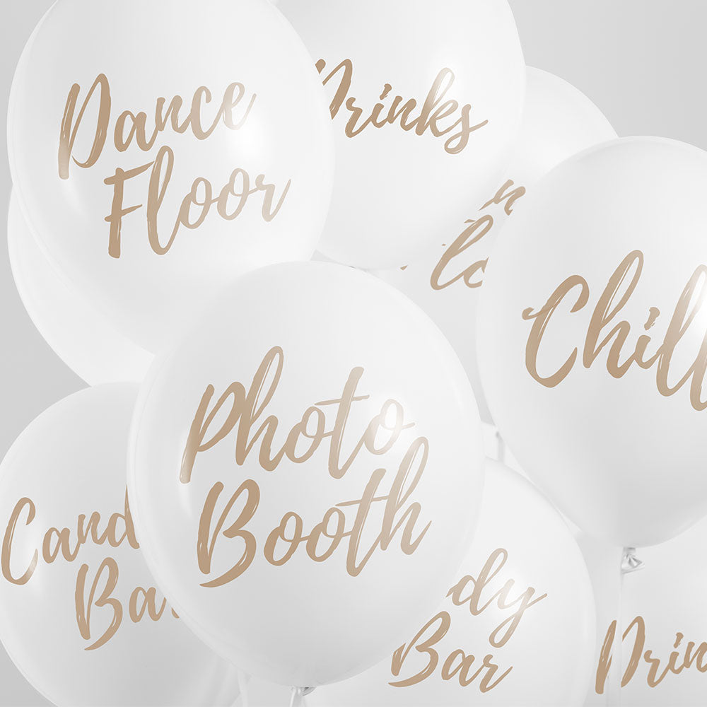 Click to view product details and reviews for Signage Balloons Set White X6.