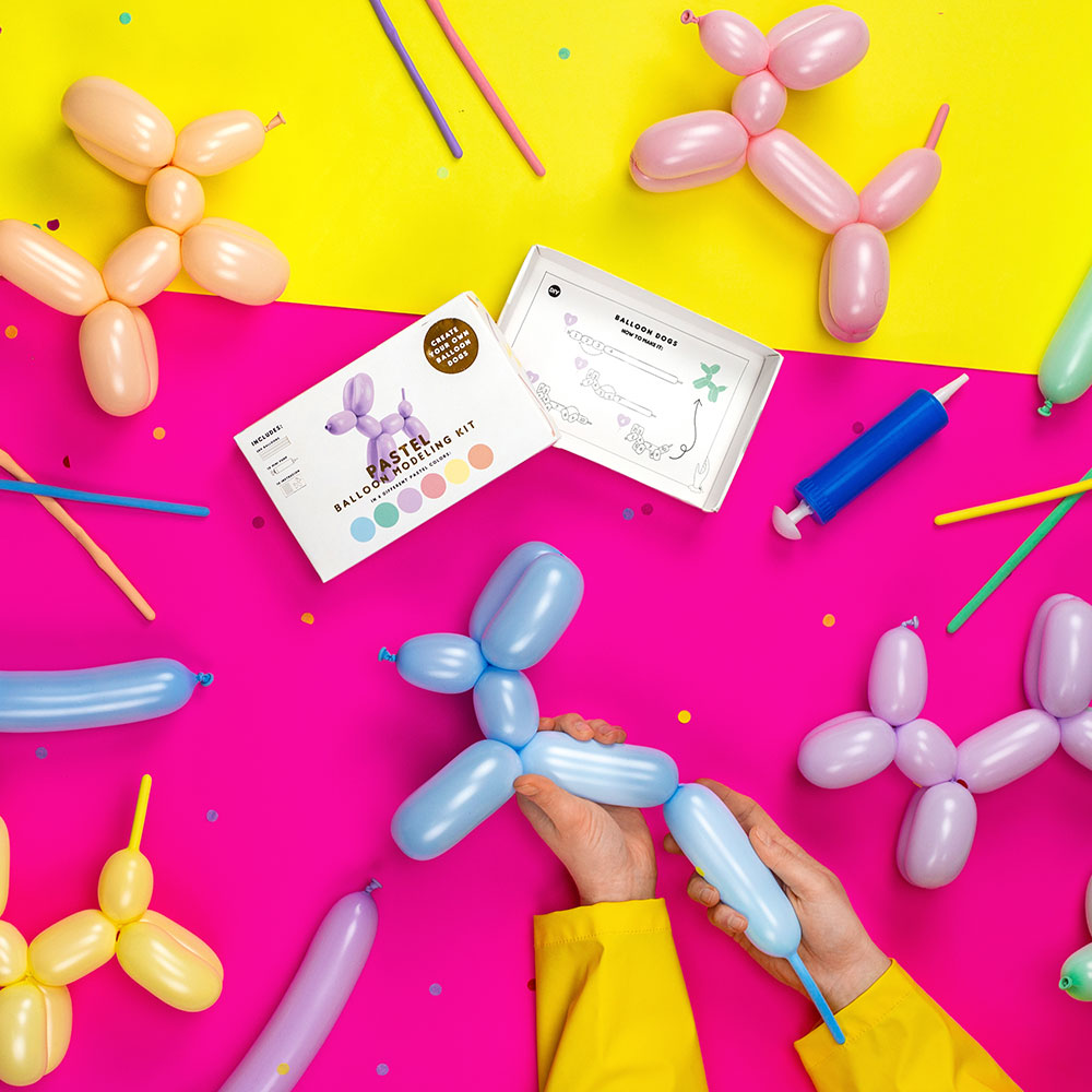 Click to view product details and reviews for Balloon Modelling Kit Pastels.