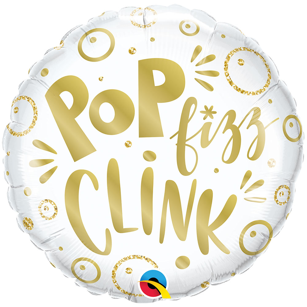 Click to view product details and reviews for Pop Fizz Clink Foil Balloon.