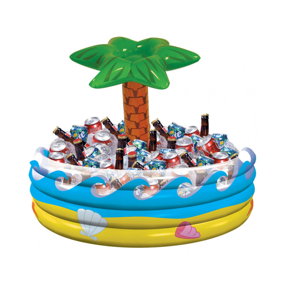 Click to view product details and reviews for Tropical Palm Tree Inflatable Cooler.