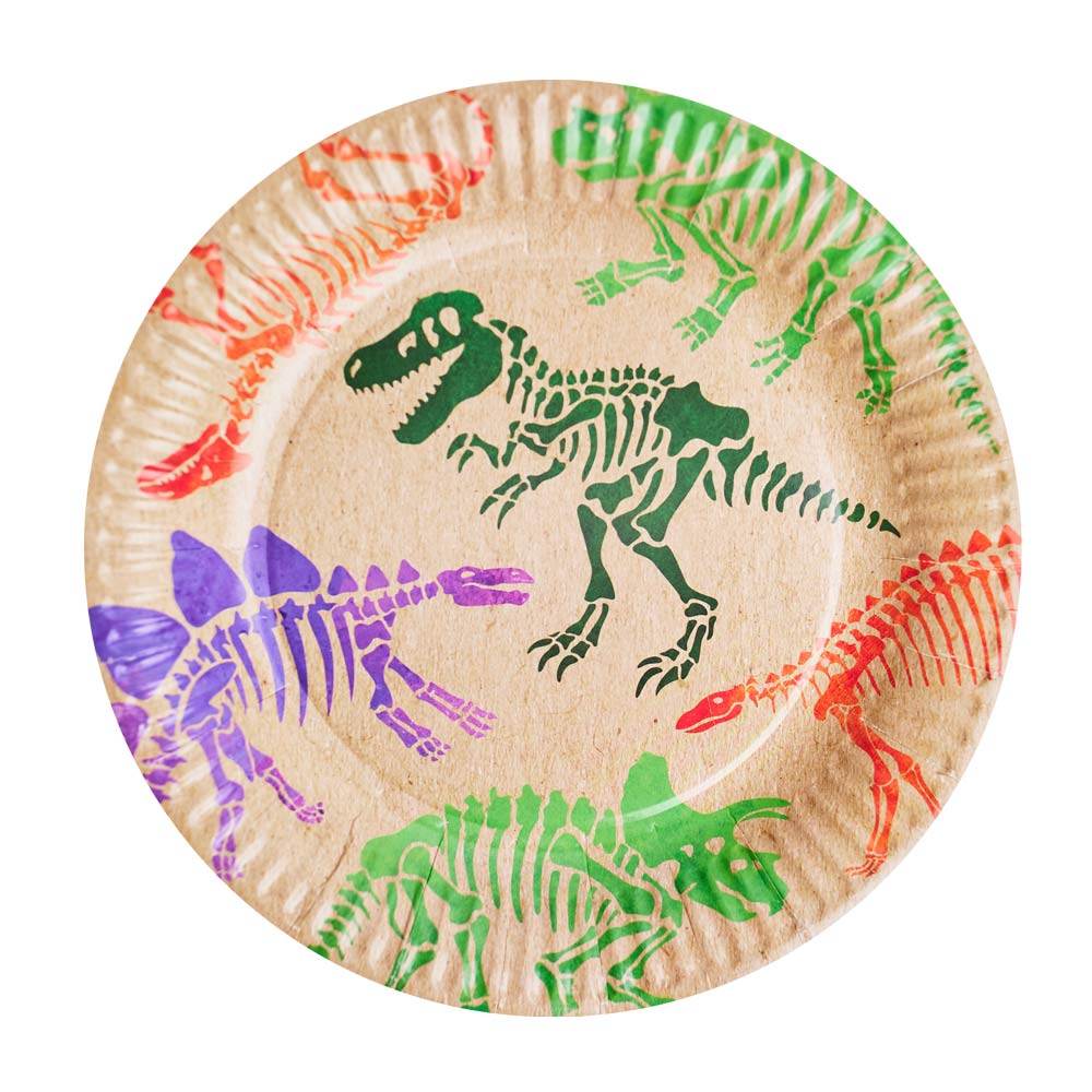 Click to view product details and reviews for Ecosaurus Paper Party Plates X8.