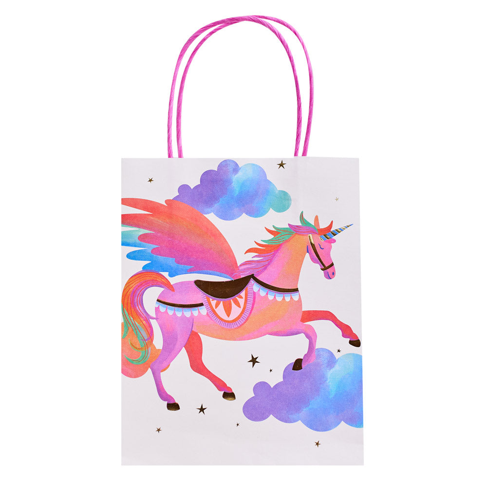 Unicorn Fairy Princess Party Bags X6