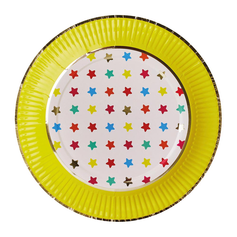 Image of Shooting Star Party Plates (x8)