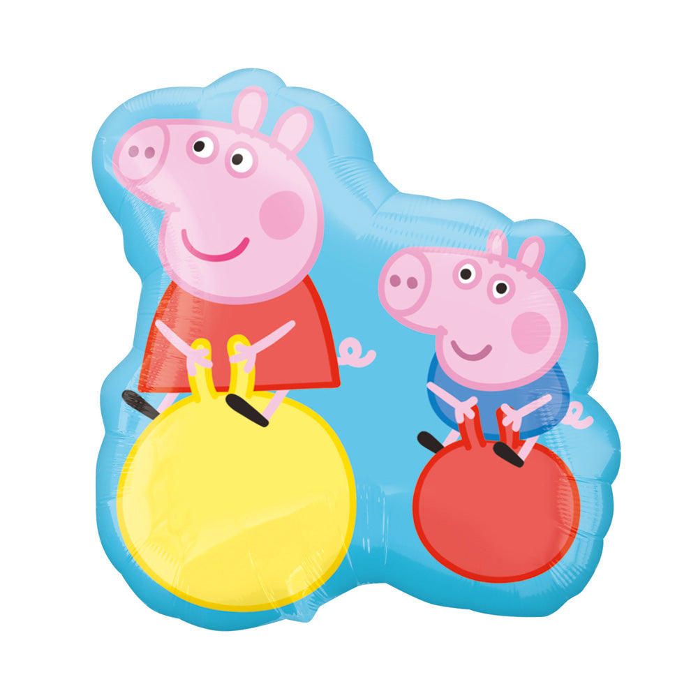 Click to view product details and reviews for Peppa Pig George Supershape Helium Balloon.
